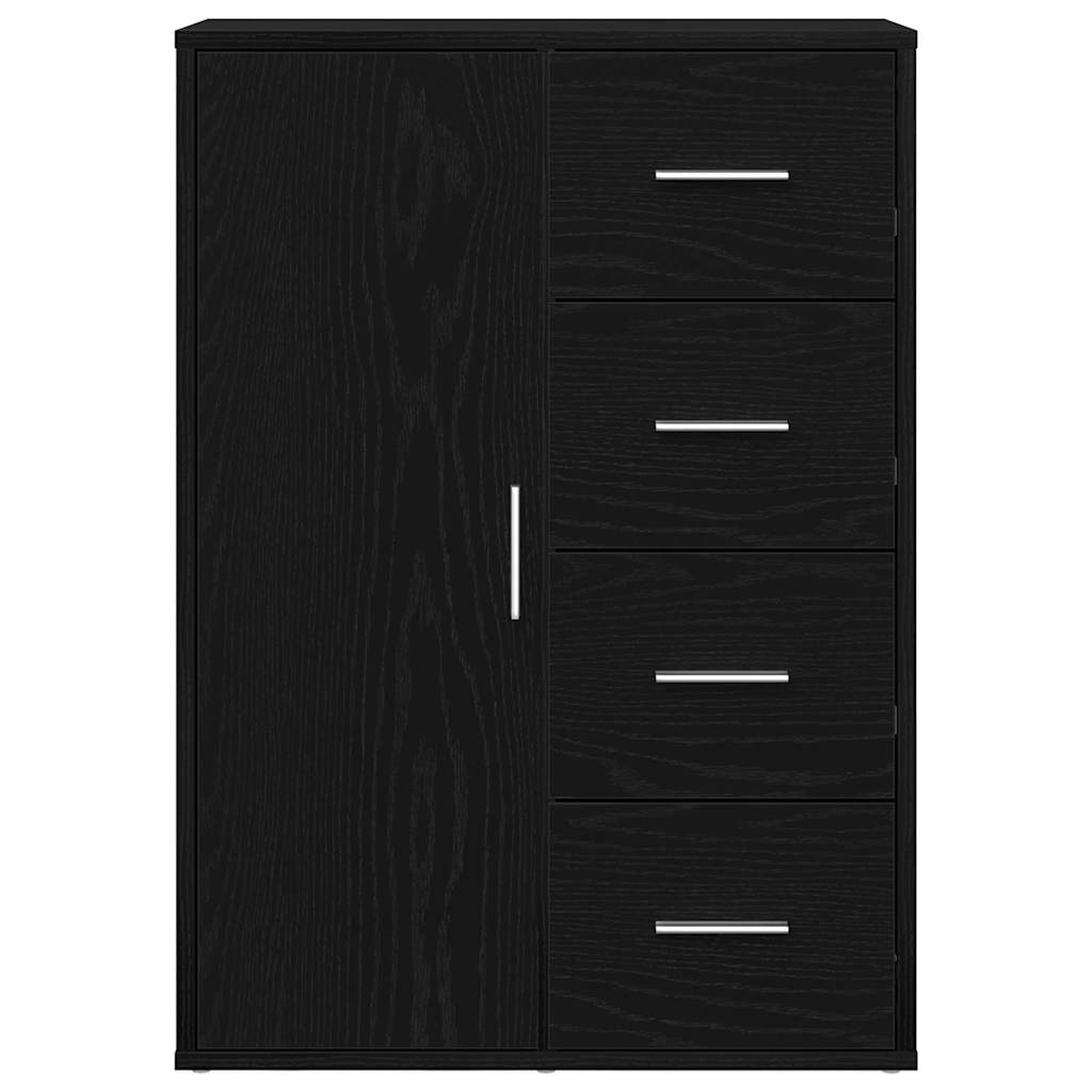 Kreveta s ladicama Crni hrast 60 x 31 x 84 cm Konstruirano drvo