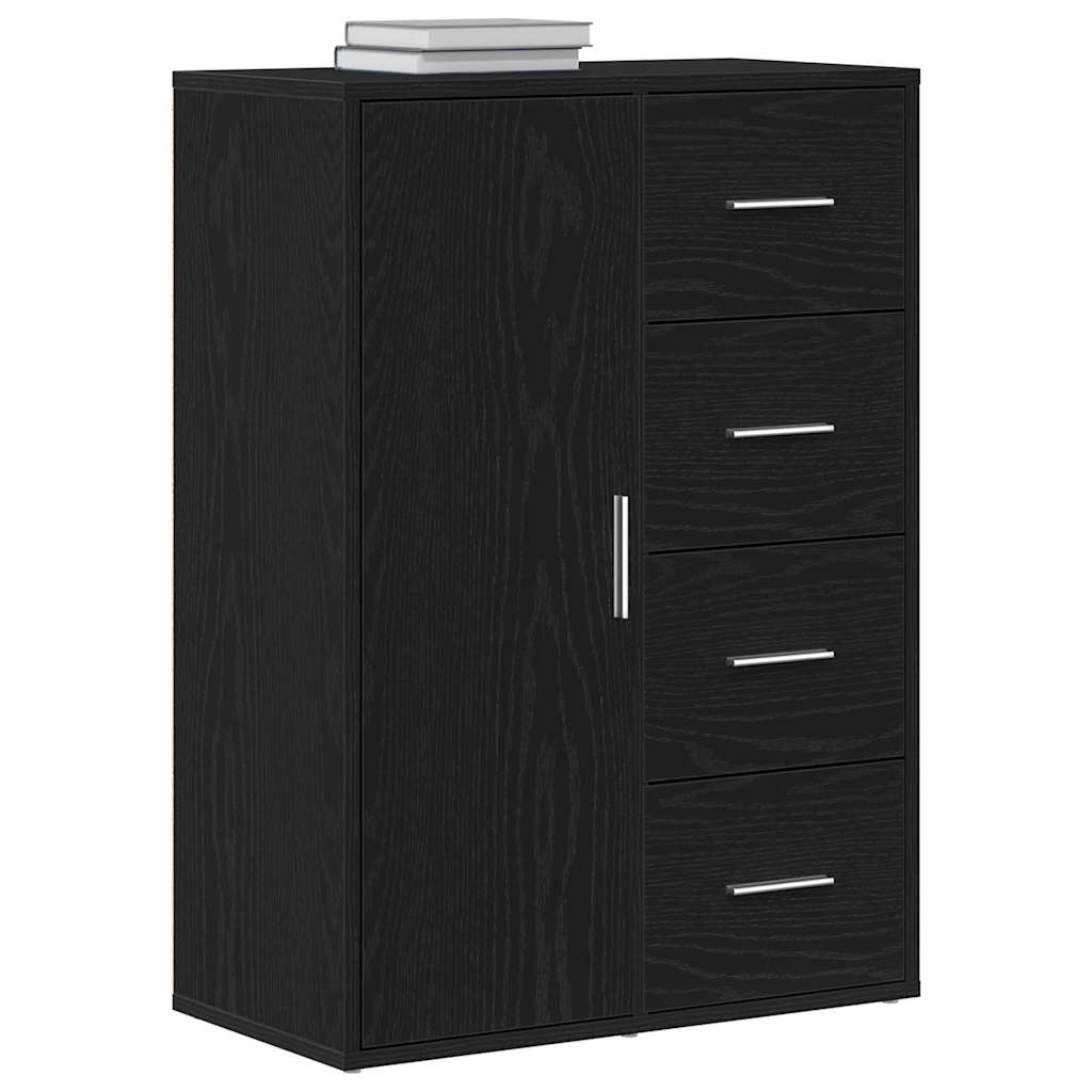 Kreveta s ladicama Crni hrast 60 x 31 x 84 cm Konstruirano drvo