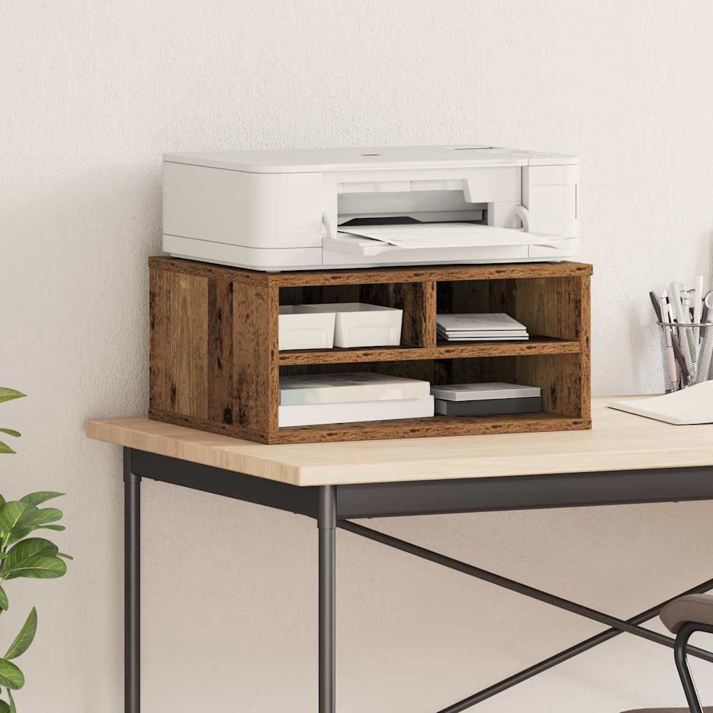 Držač za printer Staro drvo 49 x 40 x 22.5 cm Konstruirano drvo
