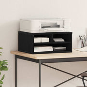 Držač za printer Crni hrast 49 x 40 x 22.5 cm Konstruirano drvo