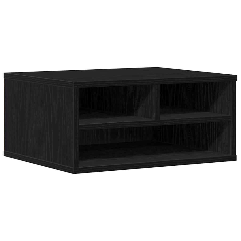 Držač za printer Crni hrast 49 x 40 x 22.5 cm Konstruirano drvo
