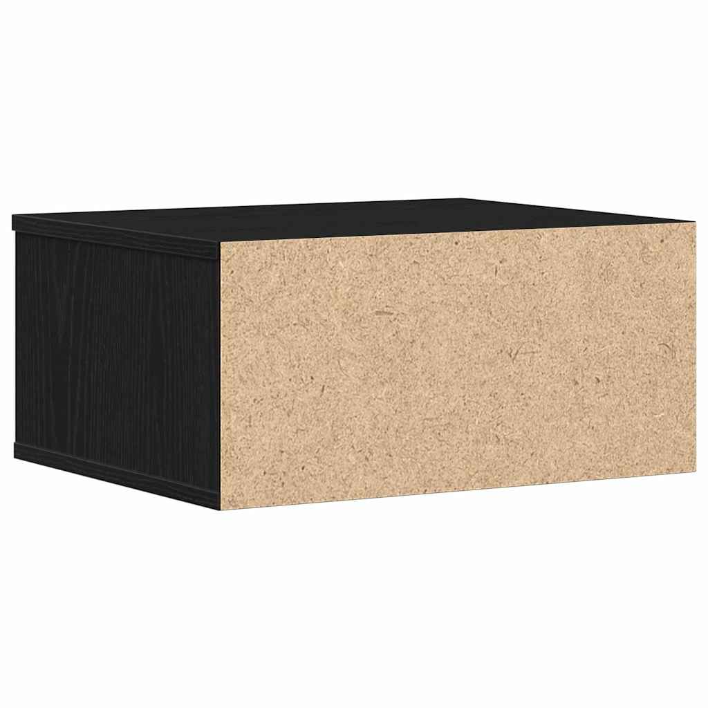 Držač za printer Crni hrast 49 x 40 x 22.5 cm Konstruirano drvo