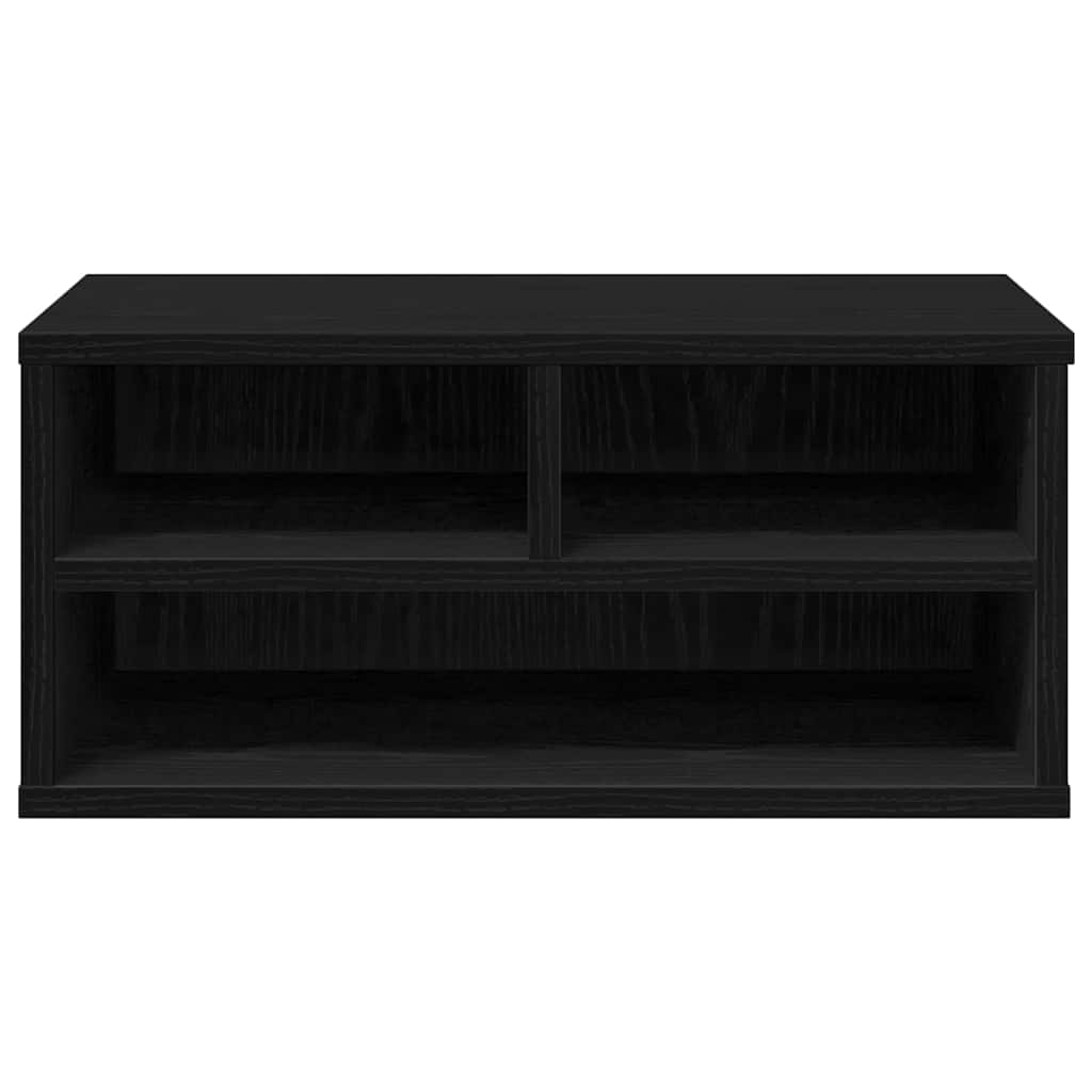 Držač za printer Crni hrast 49 x 40 x 22.5 cm Konstruirano drvo