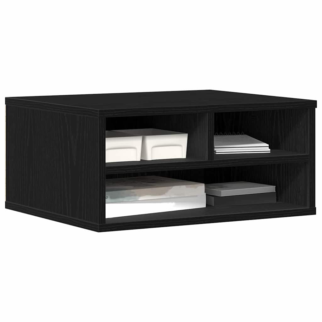 Držač za printer Crni hrast 49 x 40 x 22.5 cm Konstruirano drvo
