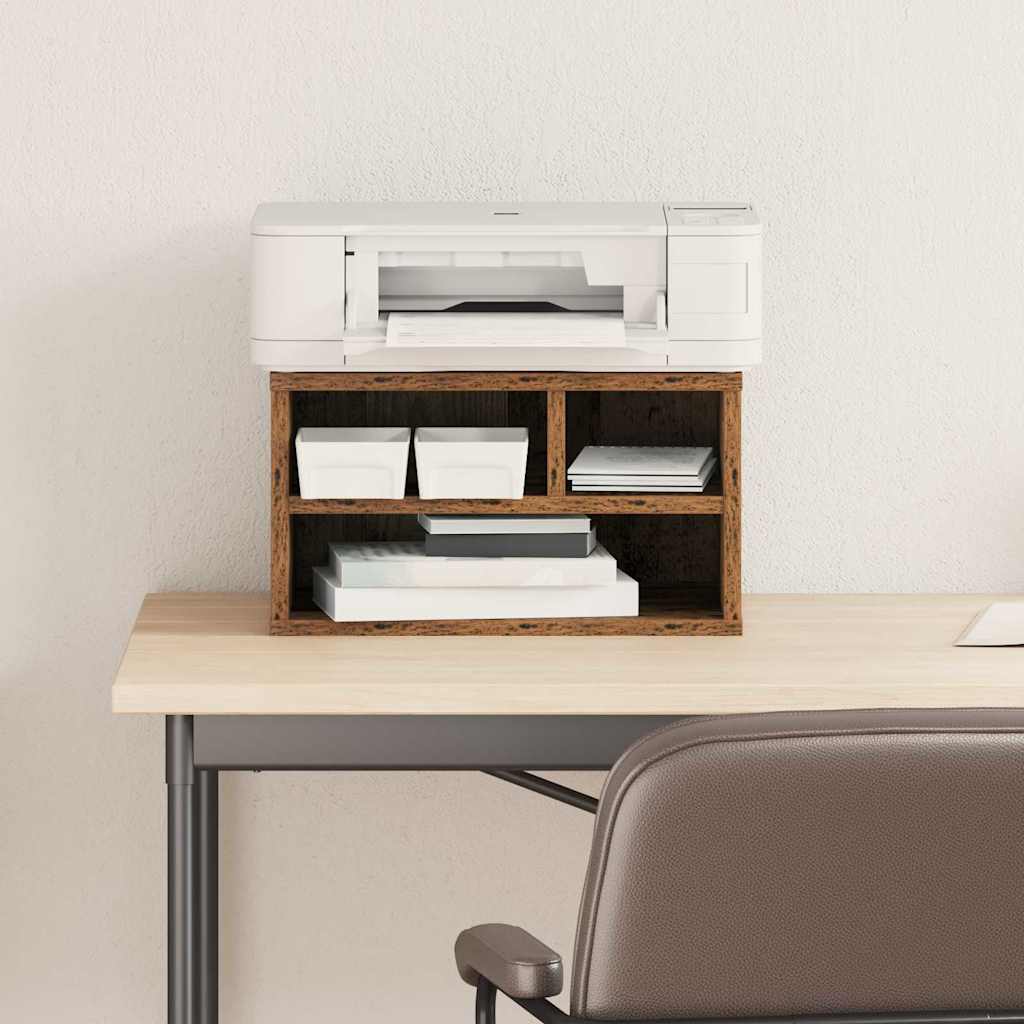 Držač za printer Staro drvo 40 x 32 x 22,5 cm Konstruirano drvo