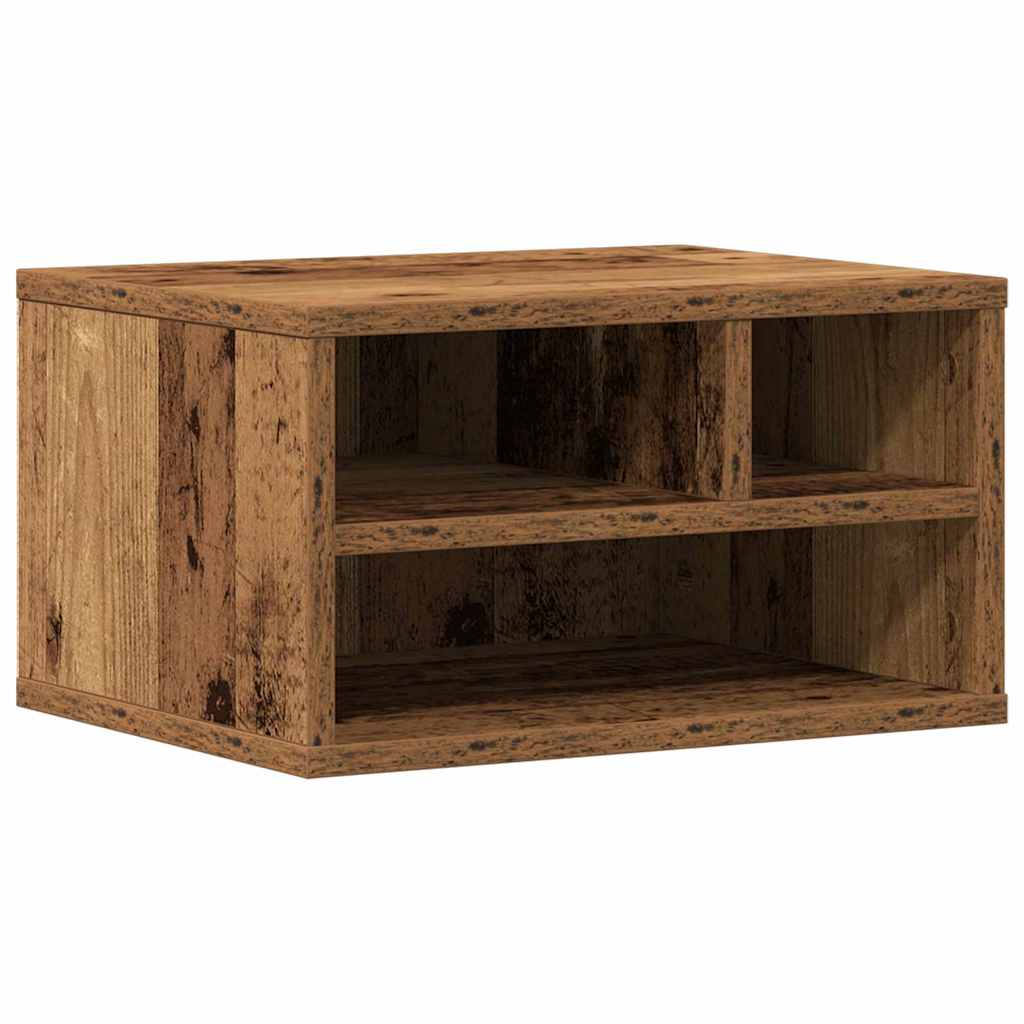 Držač za printer Staro drvo 40 x 32 x 22,5 cm Konstruirano drvo