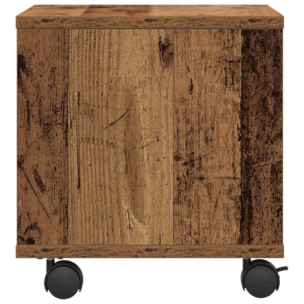 Držač za printer Staro drvo 41 x 32 x 33.5 cm Konstruirano drvo