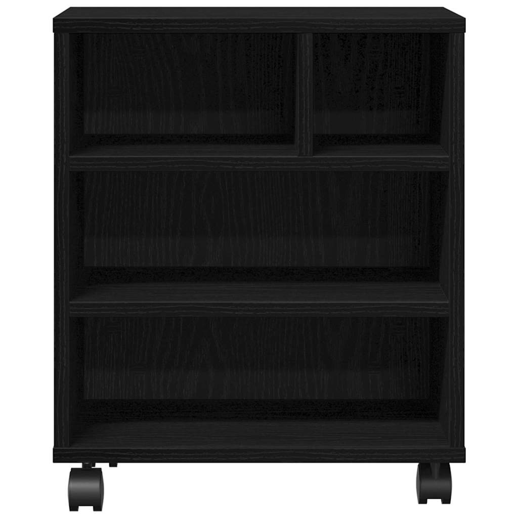 Držač za printer Crni hrast 41 x 32 x 48 cm Konstruirano drvo