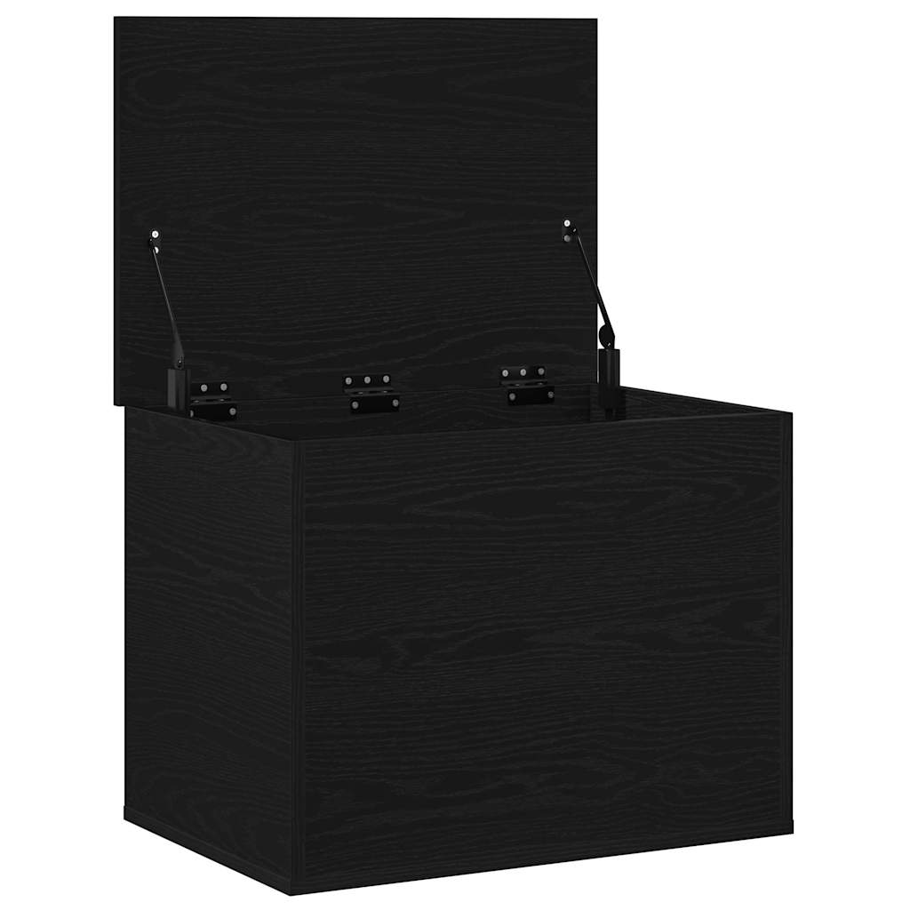 Kutija za spremanje s pohranom Crni hrast 60 x 42 x 46 cm