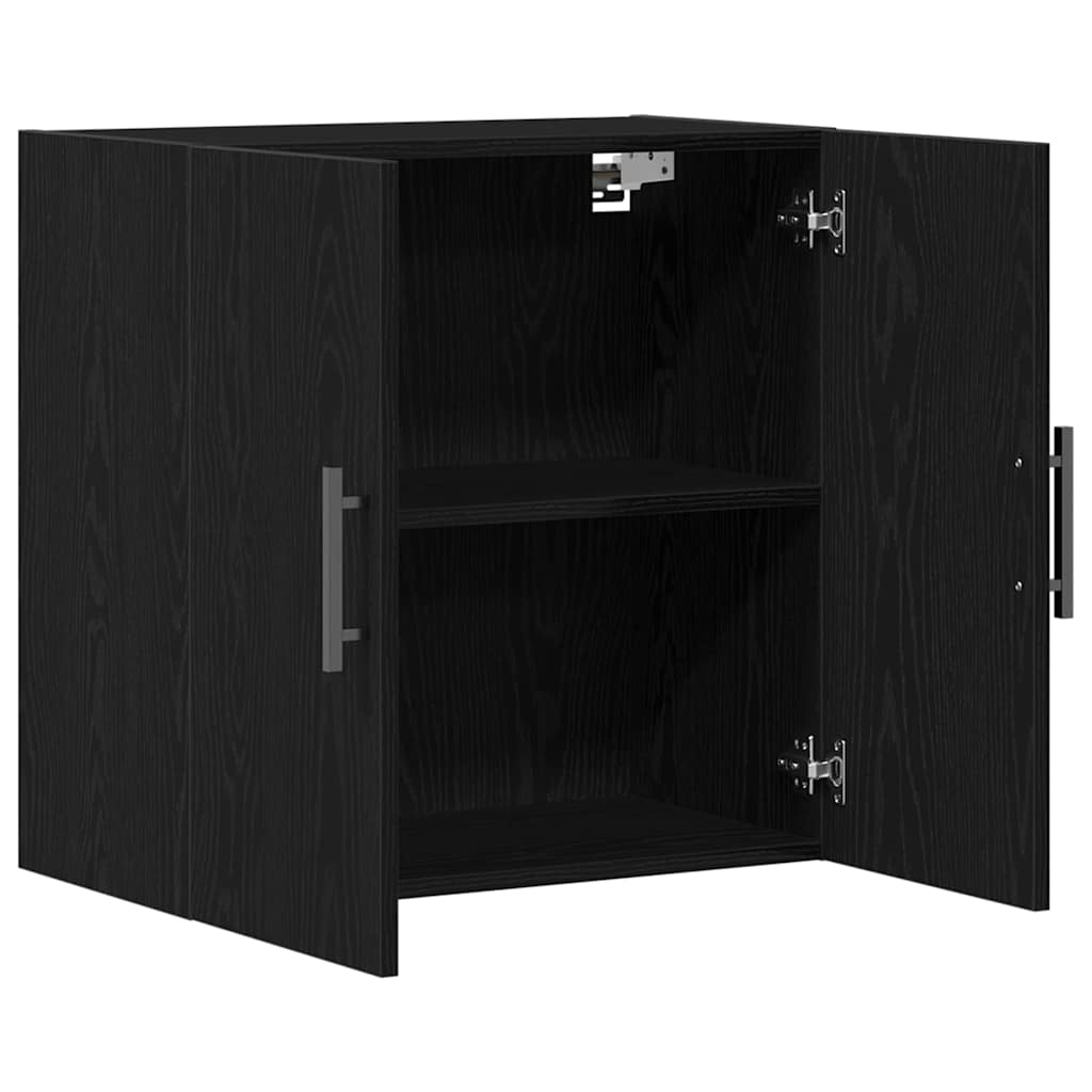 Ormar za Zid Crni hrast 60 x 31,5 x 60 cm Konstruirano drvo