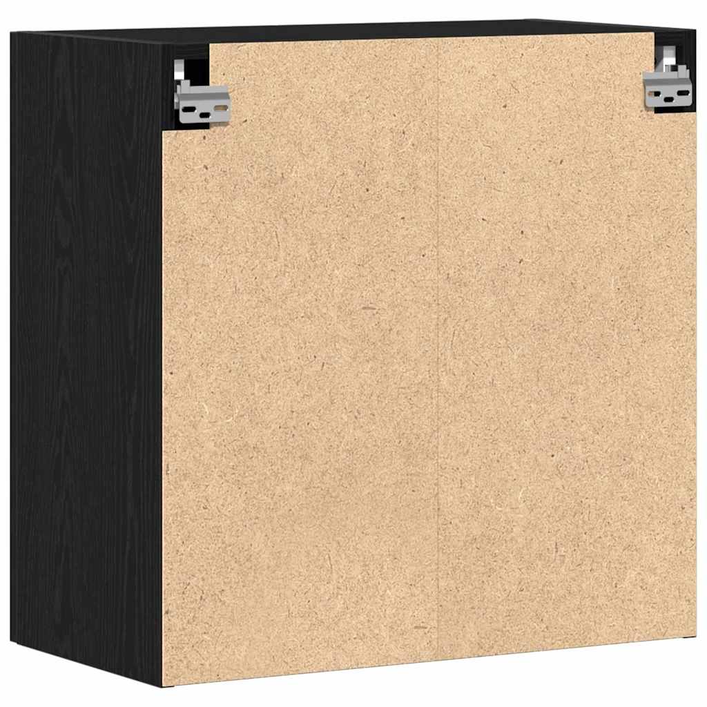 Ormar za Zid Crni hrast 60 x 31,5 x 60 cm Konstruirano drvo