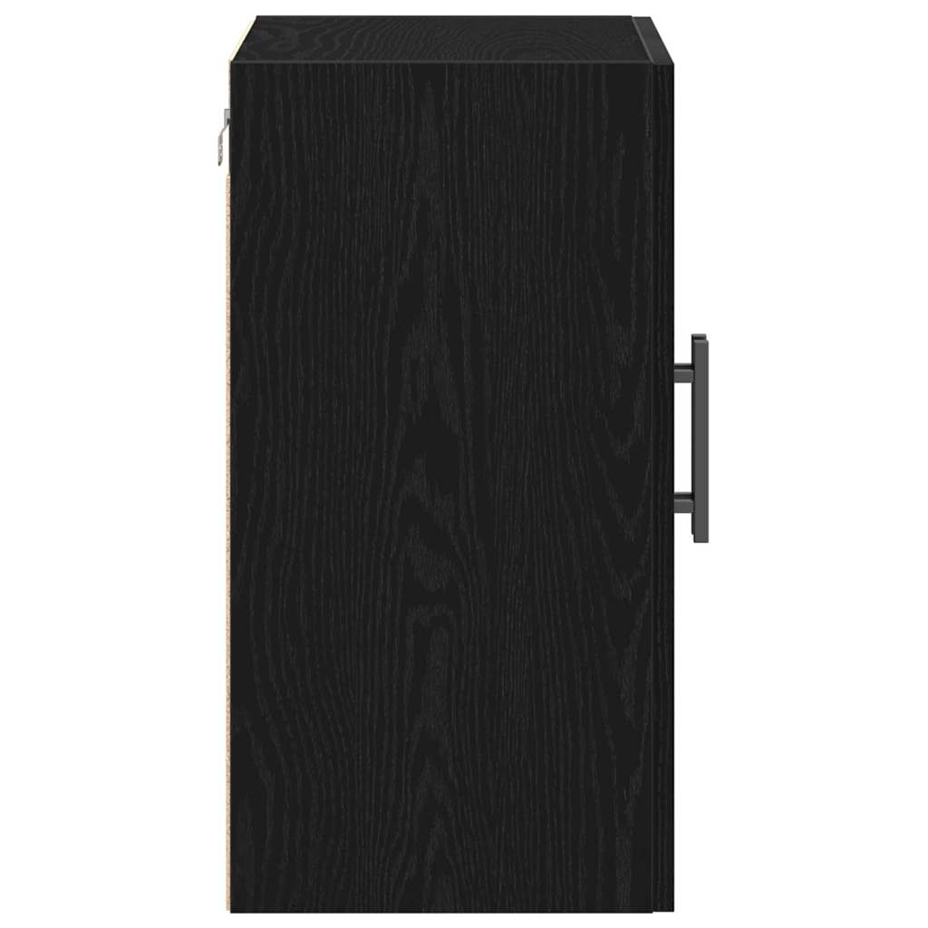 Ormar za Zid Crni hrast 60 x 31,5 x 60 cm Konstruirano drvo