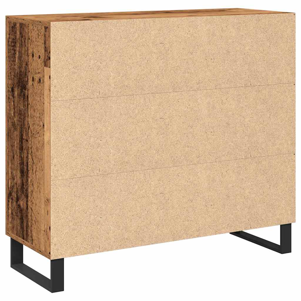 Kreveta Staro drvo 90 x 34 x 80 cm Konstruirano drvo