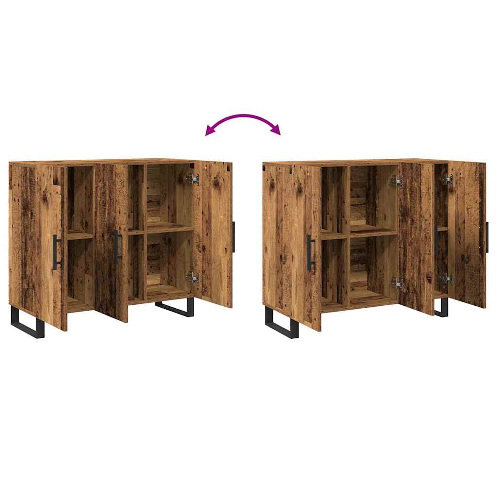 Kreveta Staro drvo 90 x 34 x 80 cm Konstruirano drvo