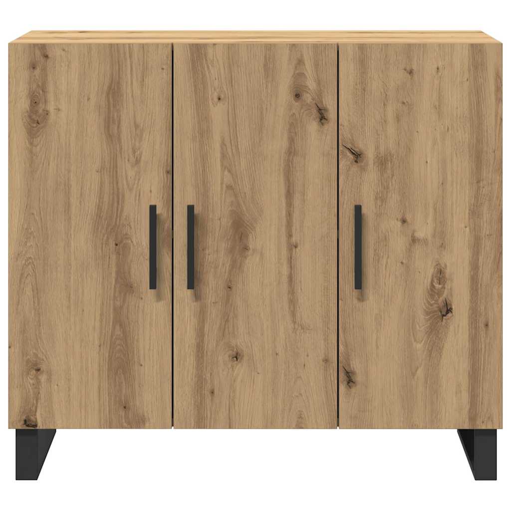 Kreveta Umjetnički hrast 90 x 34 x 80 cm Konstruirano drvo