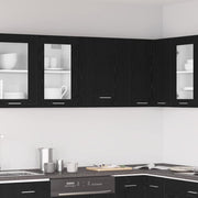 Viseći ormarić Crni hrast 50 x 31 x 60 cm Konstruirano drvo