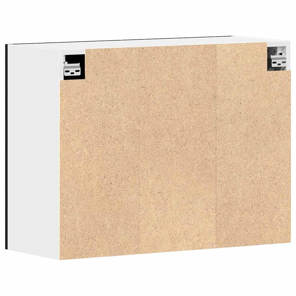 Viseći ormarić s policom Zidne Lyon Crni hrast 80 x 31 x 60 cm