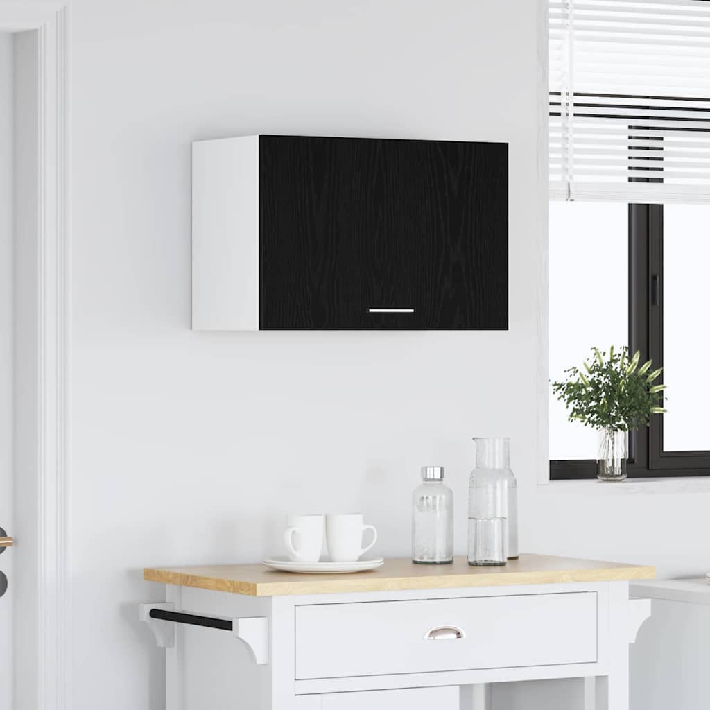 Viseći ormarić Zidne s pohranom Lyon Crni hrast 60 x 31 x 40 cm