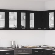 Viseći ormarić Crni hrast 60 x 31 x 60 cm Konstruirano drvo