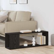 Set TV komoda Zidne Crna 100 x 24 x 63 cm Konstruirano drvo