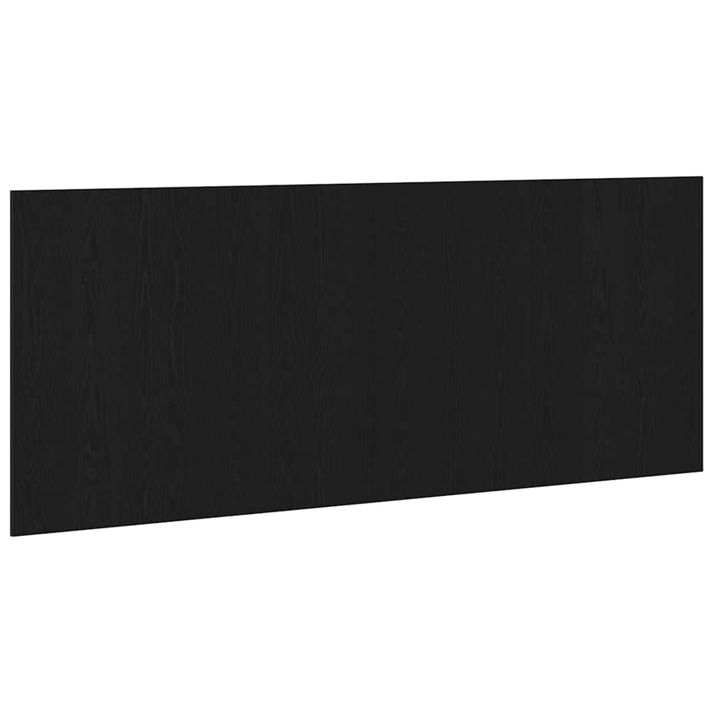 Uzglavlje za krevet Zidne Crni hrast 160 x 1.5 x 80.5 cm