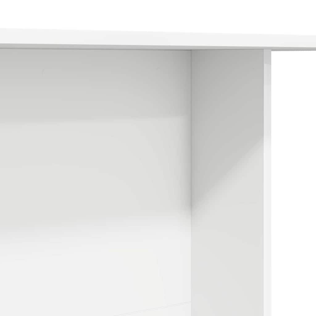 Stol za objedovanje Bijelo 110 x 60 x 75 cm Konstruirano drvo