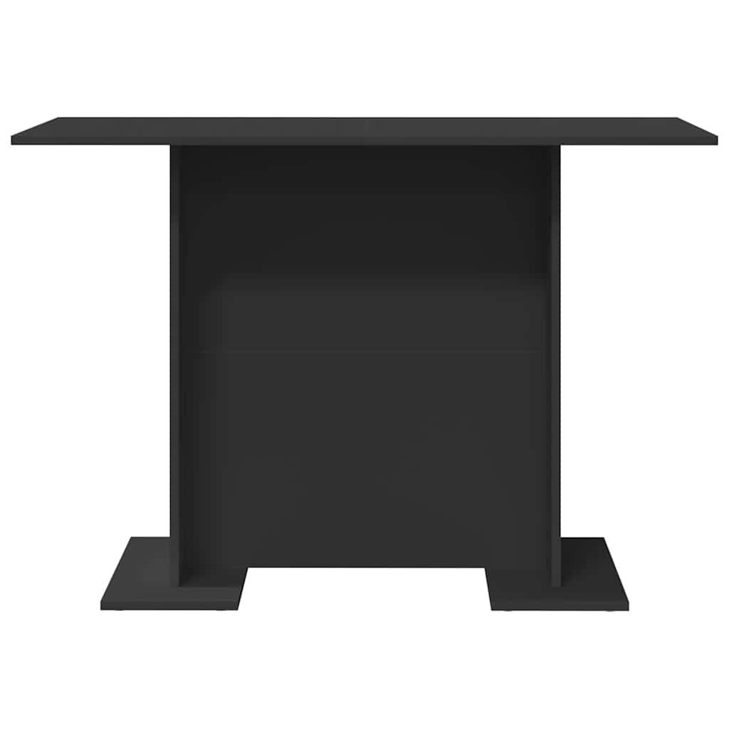 Stol za objedovanje Crna 110 x 60 x 75 cm Konstruirano drvo