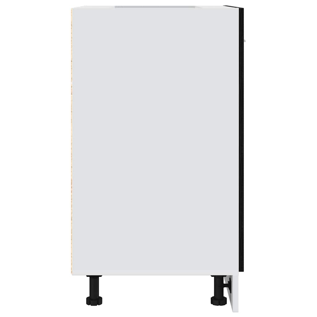 Donji Ormar crni hrast 60x46x81,5 cm lamelirano drvo