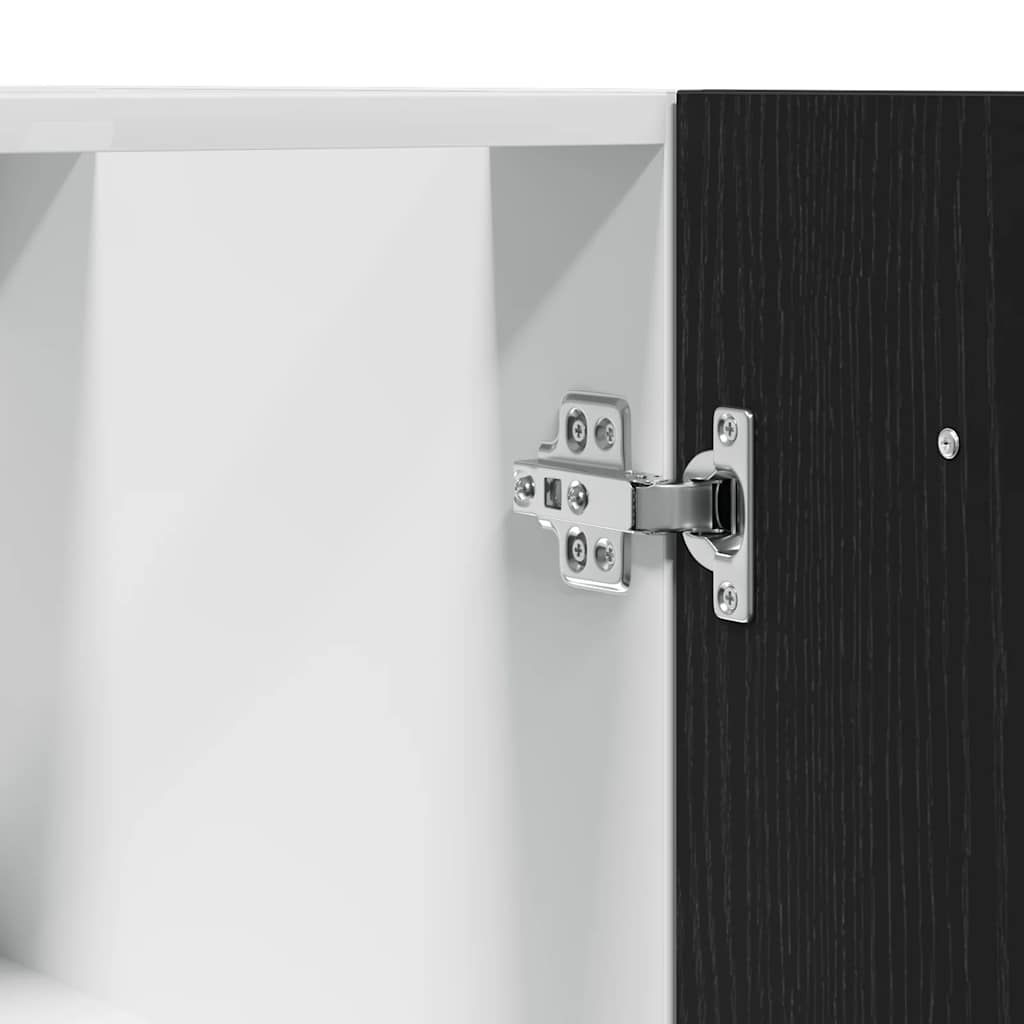 Donji Ormar crni hrast 60x46x81,5 cm lamelirano drvo