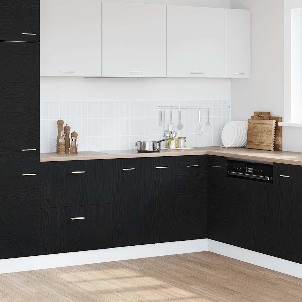 Donji Ormar crni hrast 60x46x81,5 cm lamelirano drvo