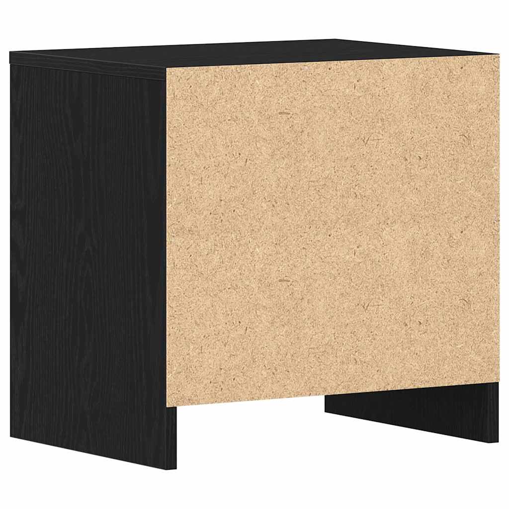 Noćni ormar s ladicama 2 pcs Crni hrast 45 x 34 x 44,5 cm
