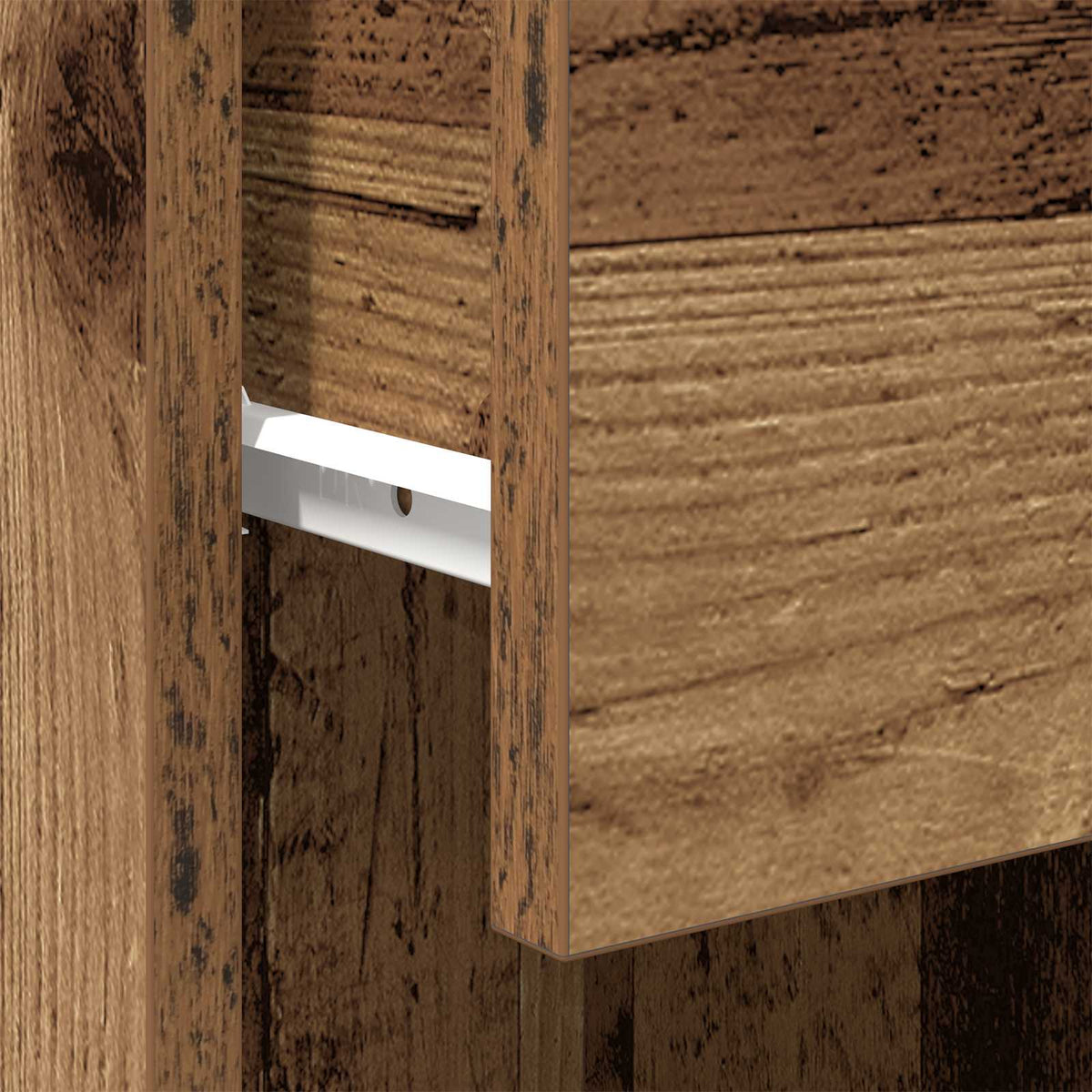 Kupaonski ormar Staro drvo 32 x 34 x 90 cm Konstruirano drvo
