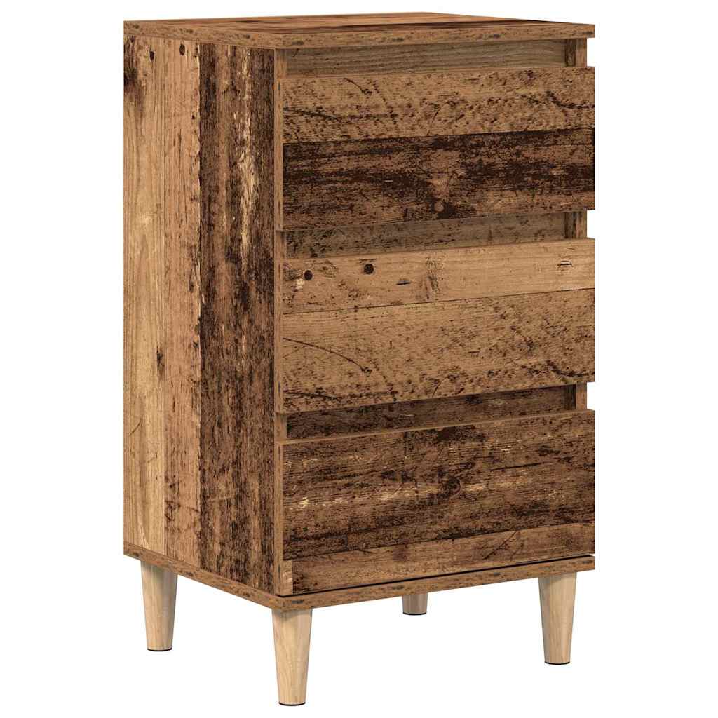 Noćni ormar Staro drvo 40 x 35 x 70 cm Konstruirano drvo