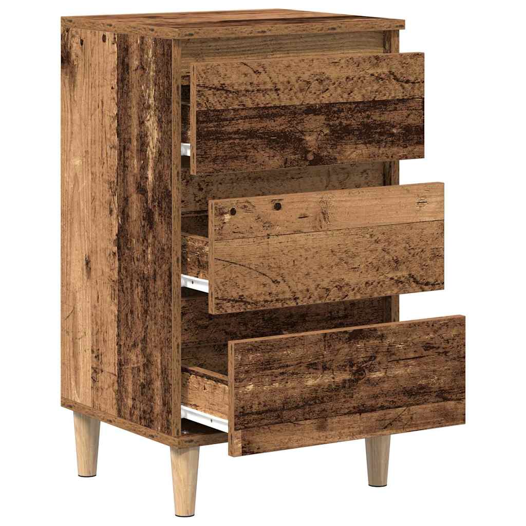 Noćni ormar Staro drvo 40 x 35 x 70 cm Konstruirano drvo