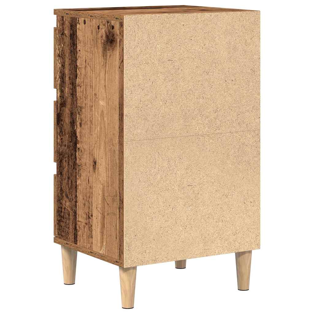 Noćni ormar Staro drvo 40 x 35 x 70 cm Konstruirano drvo