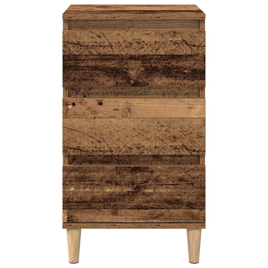 Noćni ormar Staro drvo 40 x 35 x 70 cm Konstruirano drvo