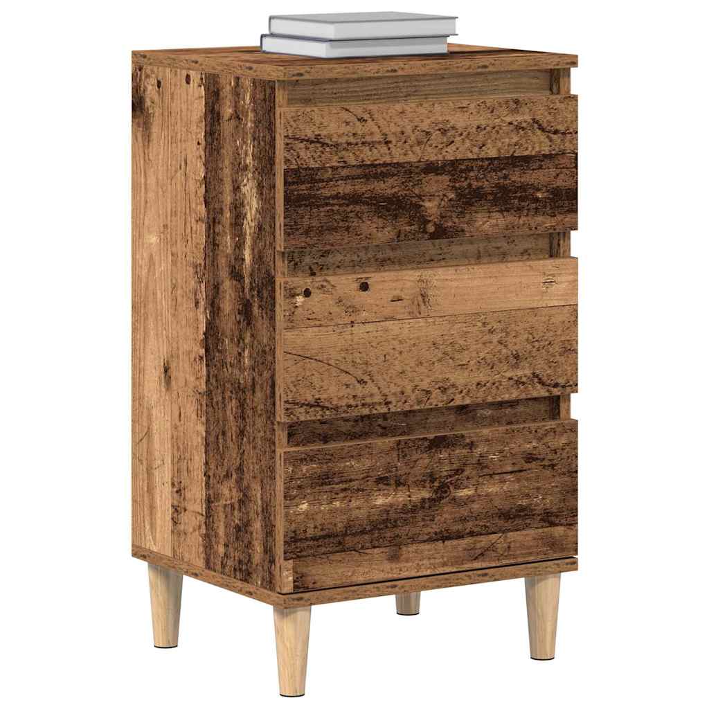 Noćni ormar Staro drvo 40 x 35 x 70 cm Konstruirano drvo