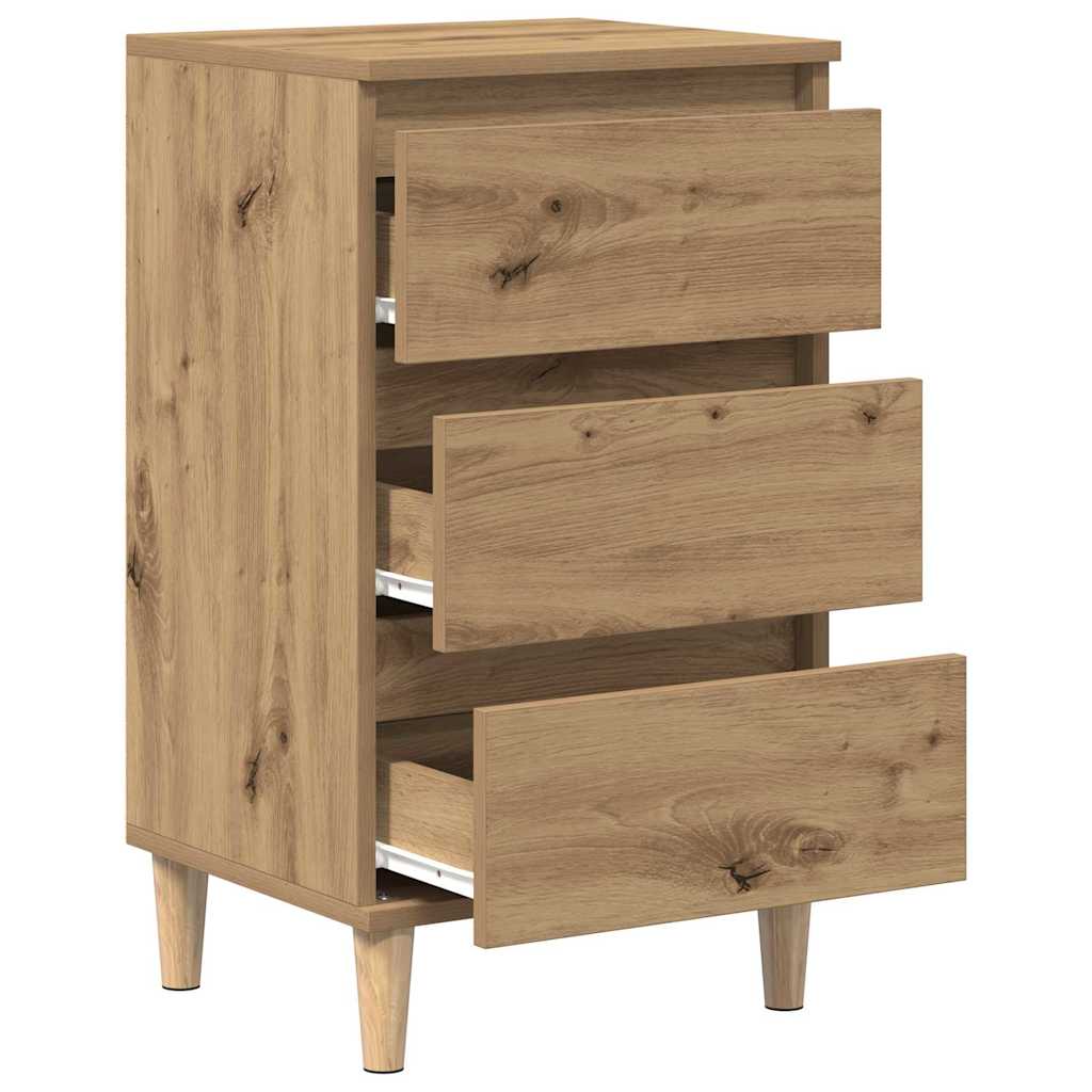 Noćni ormar Umjetnički hrast 40 x 35 x 70 cm Konstruirano drvo