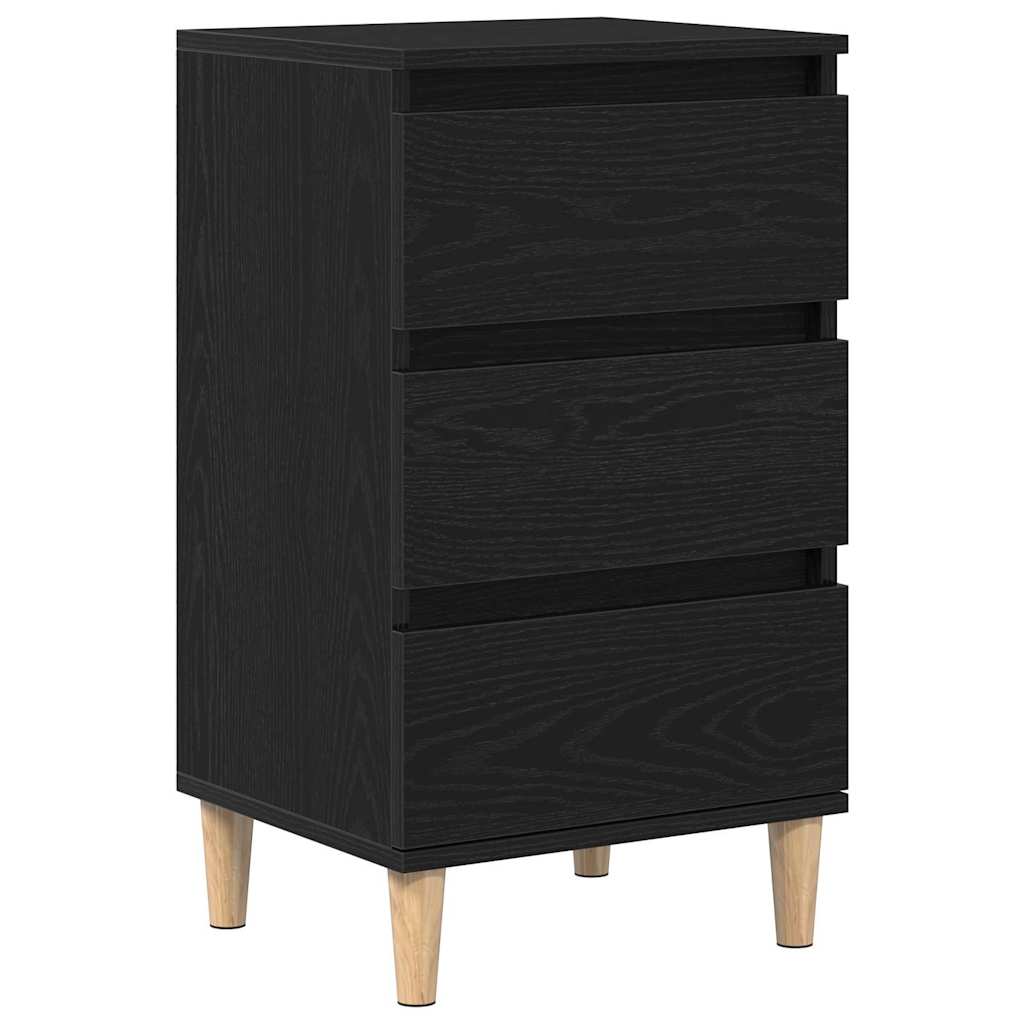 Noćni ormar Crni hrast 40 x 35 x 70 cm Konstruirano drvo