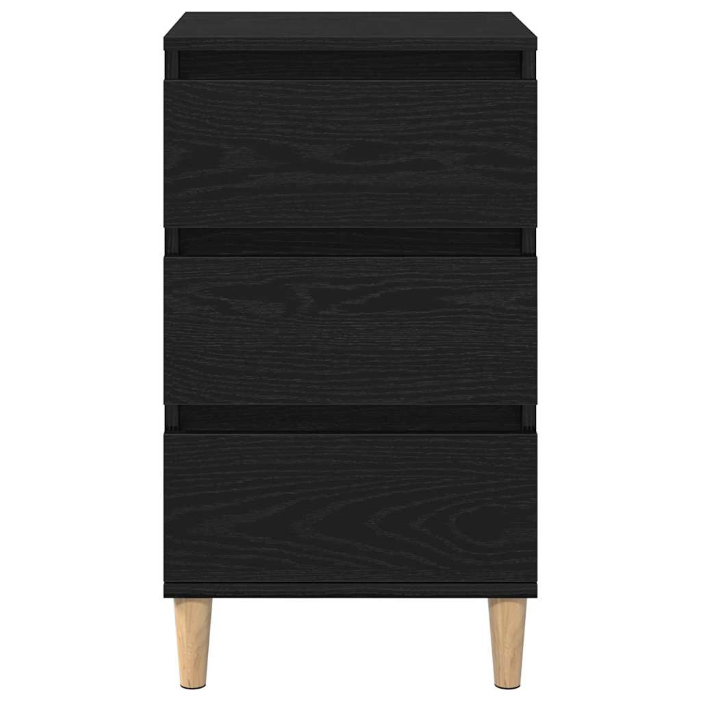 Noćni ormar Crni hrast 40 x 35 x 70 cm Konstruirano drvo