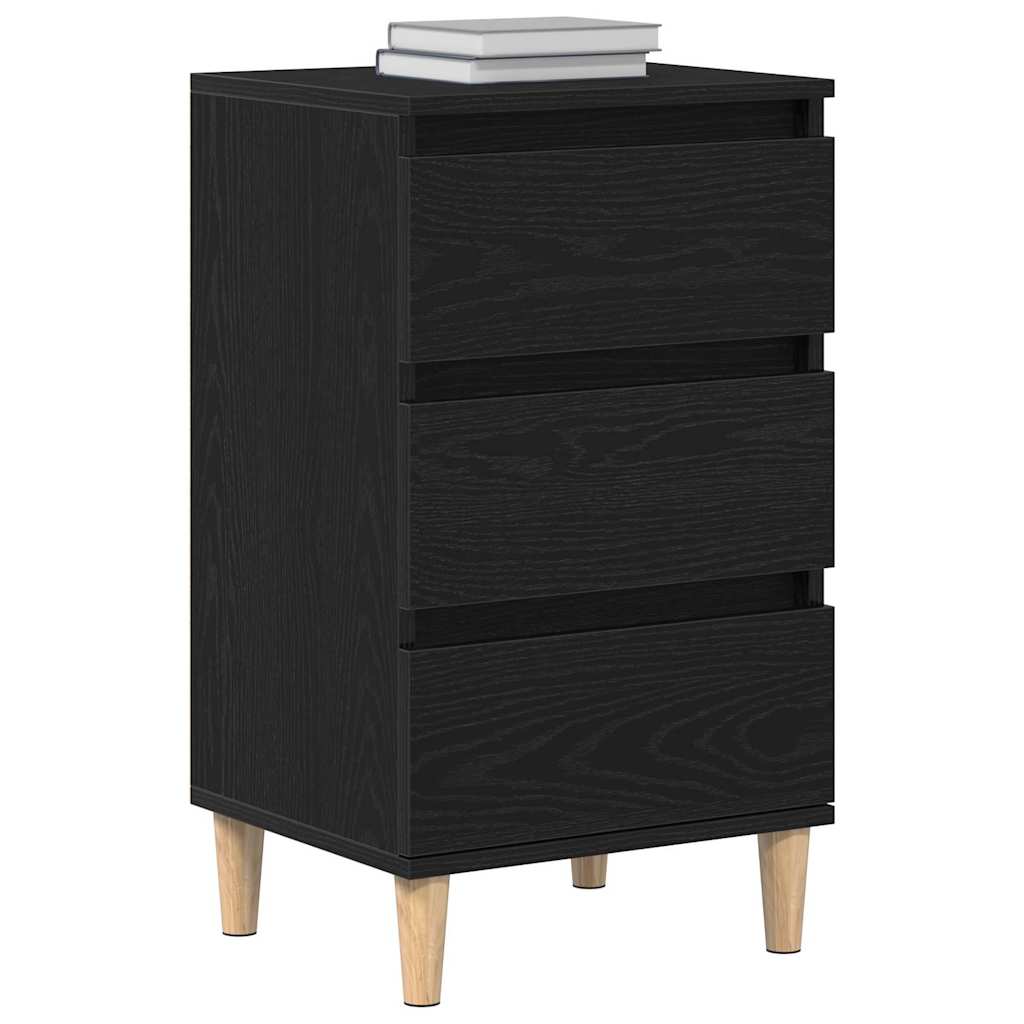 Noćni ormar Crni hrast 40 x 35 x 70 cm Konstruirano drvo