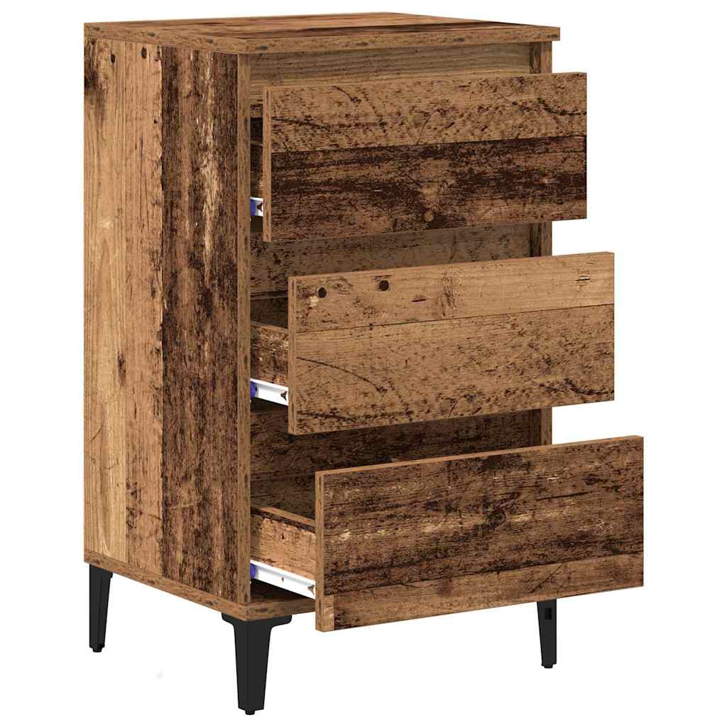 Noćni ormar Staro drvo 45 x 35 x 44 cm Konstruirano drvo