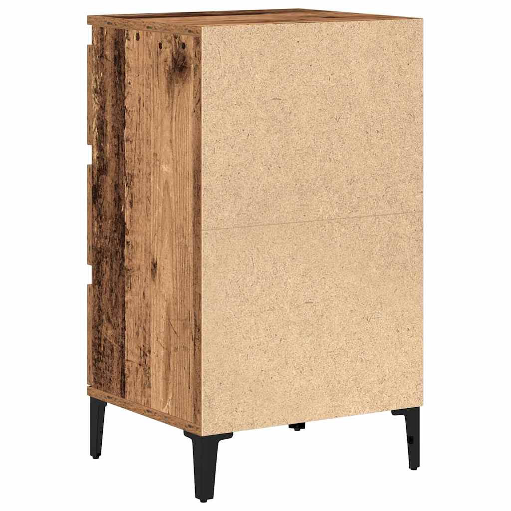 Noćni ormar Staro drvo 45 x 35 x 44 cm Konstruirano drvo