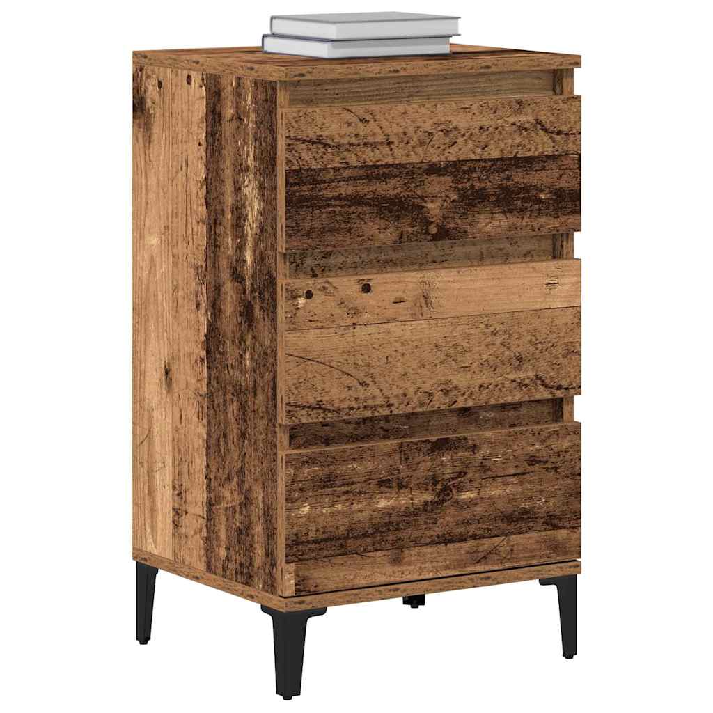 Noćni ormar Staro drvo 45 x 35 x 44 cm Konstruirano drvo