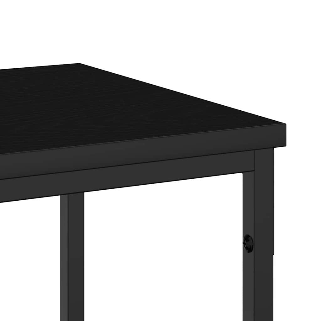 Konzolna stolica Crni hrast 200 x 30 x 75 cm Konstruirano drvo