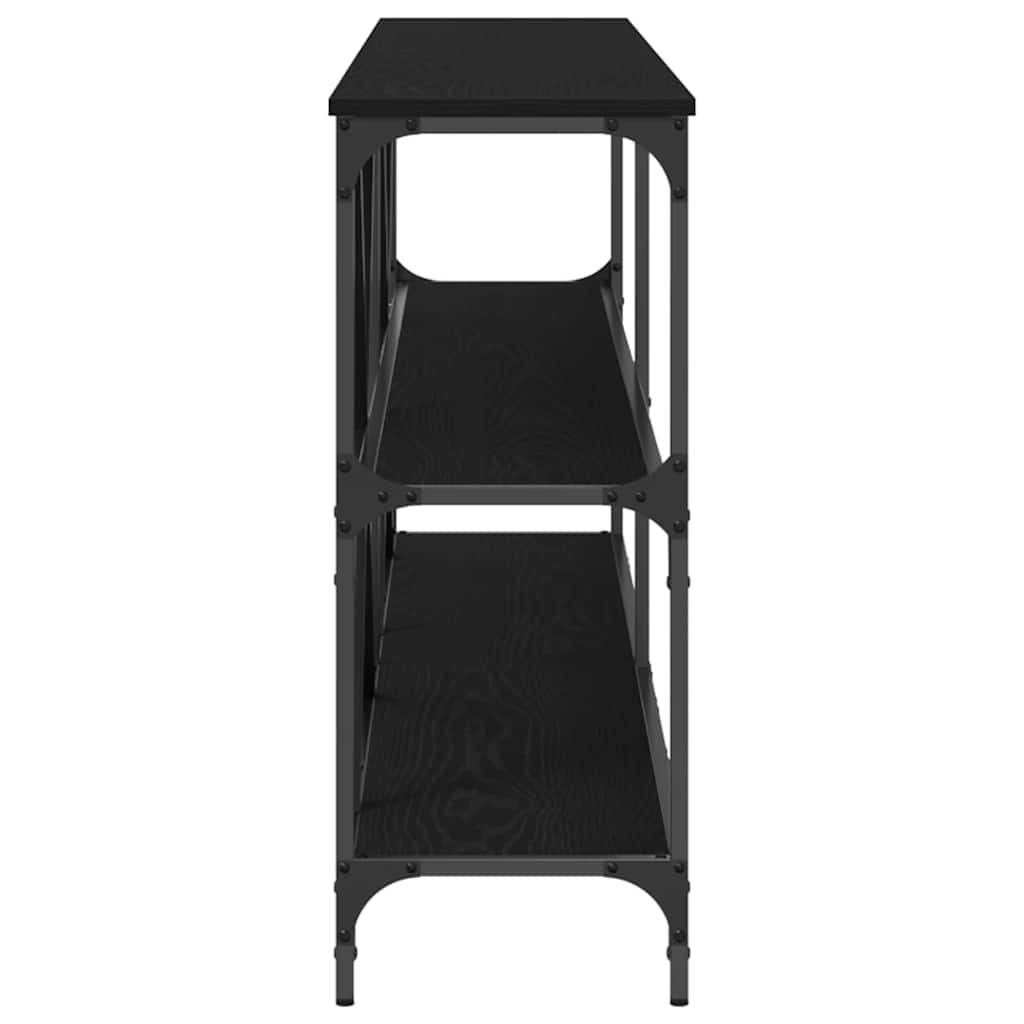 Konzolna stolica Crni hrast 200 x 30 x 75 cm Konstruirano drvo