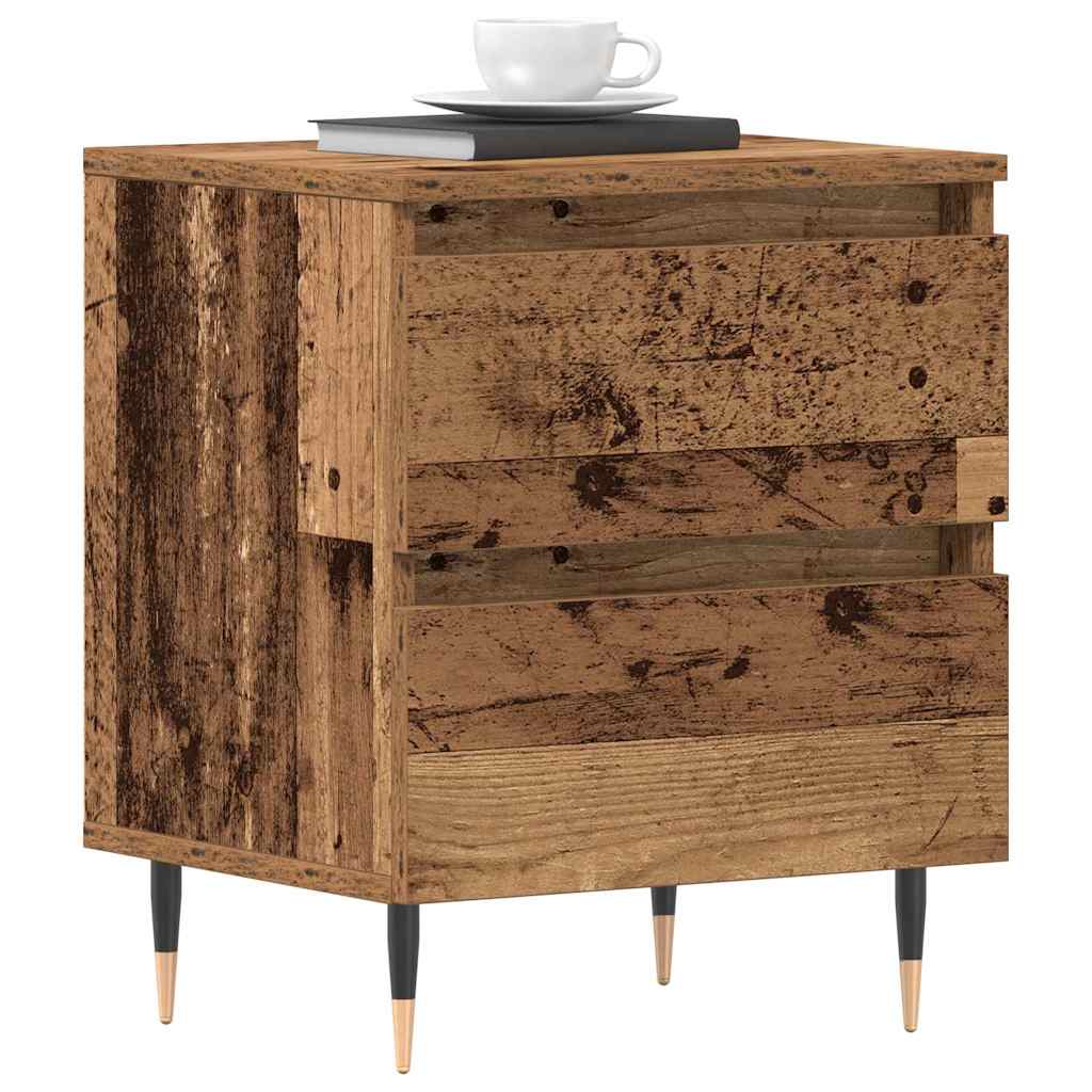 Noćni ormar Staro drvo 40 x 35 x 50 cm Konstruirano drvo