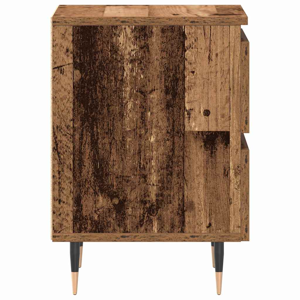 Noćni ormar Staro drvo 40 x 35 x 50 cm Konstruirano drvo