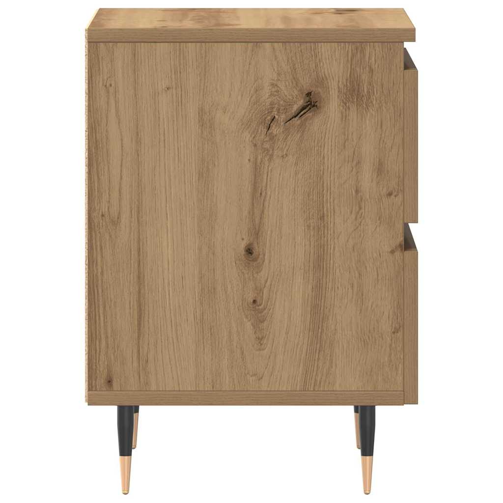 Noćni ormar Umjetnički hrast 40 x 35 x 50 cm Konstruirano drvo