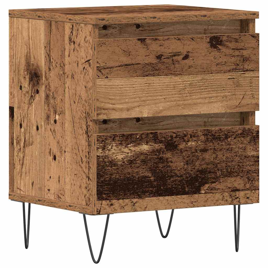 Noćni ormar Staro drvo 40 x 35 x 50 cm Konstruirano drvo